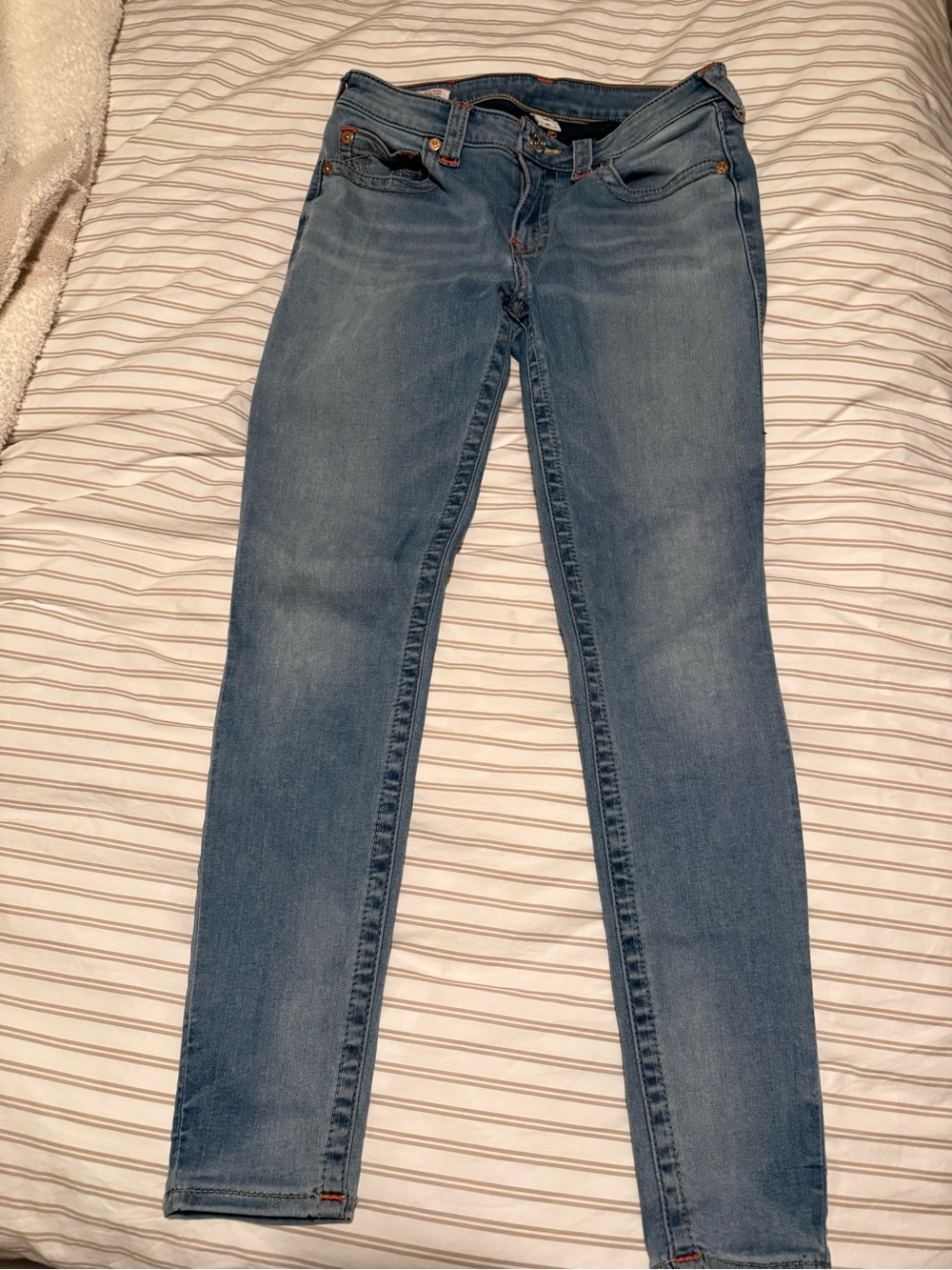 True Religion Light Blue Skinny Jeans